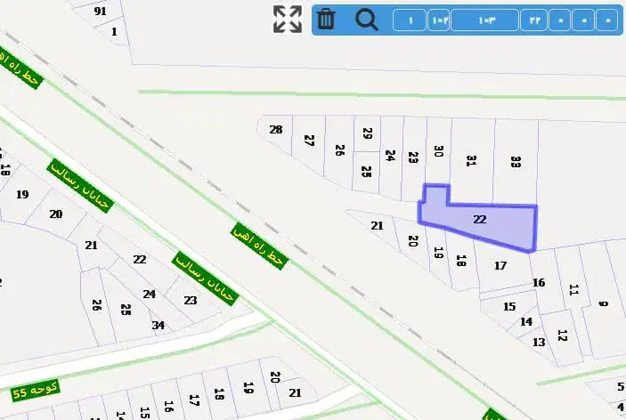 زمین 356 متری مشرف به 55 متری|فروش زمین و ملک کلنگی|قم, قلعه عموحسین|دیوار