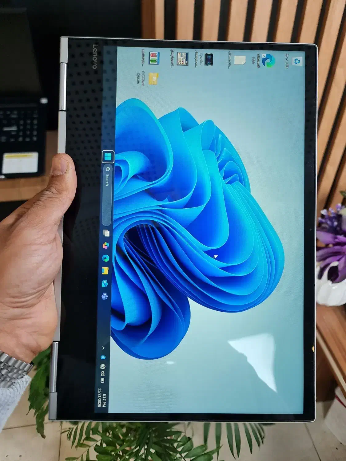 لپتاپ Lenovo yoga  فوق باریک و سبک تبلت شو|رایانه همراه|شیراز, فرگاز|دیوار
