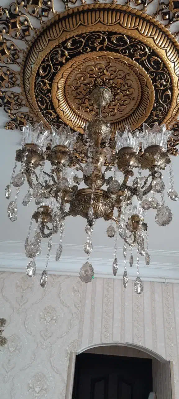 لوستر برنز|لوستر و چراغ آویز|اراک, |دیوار