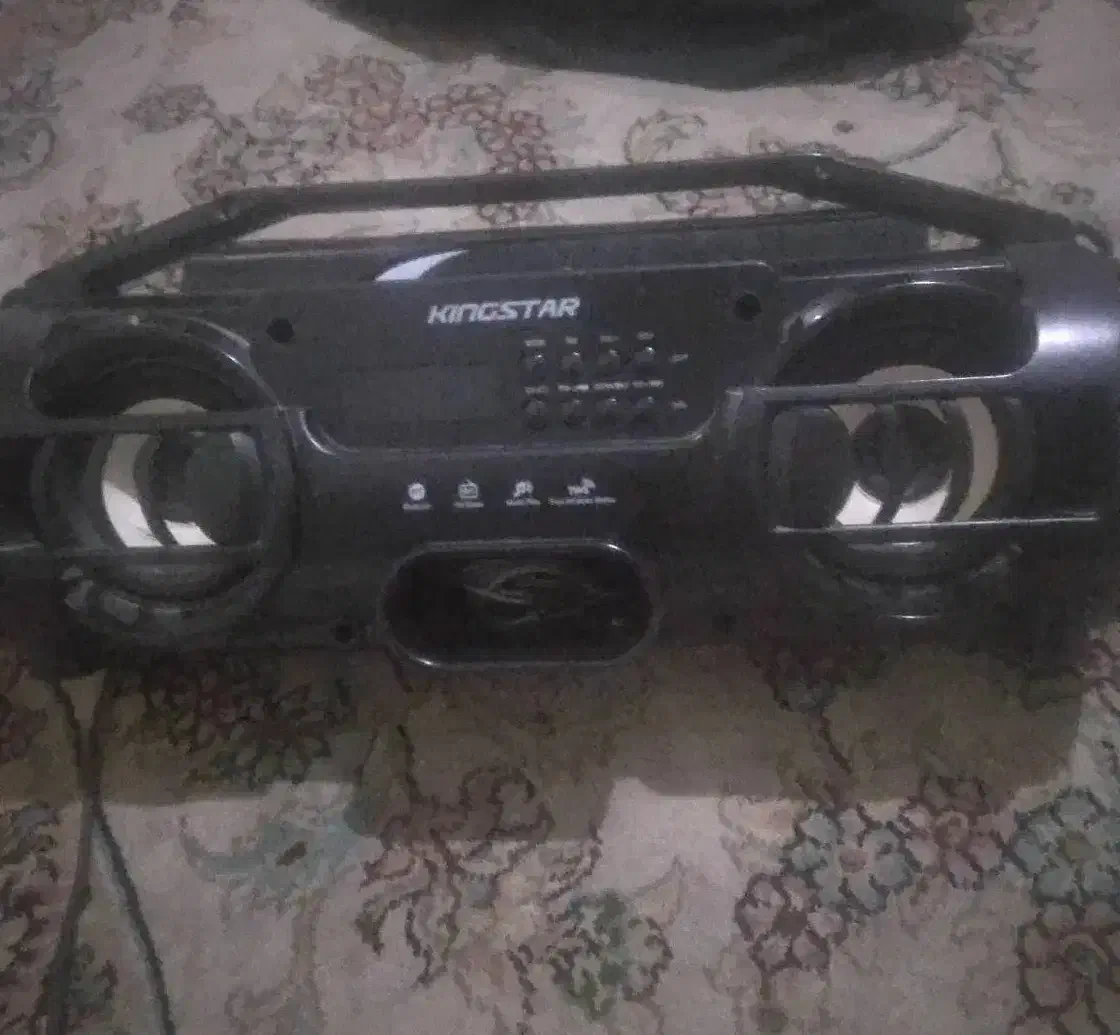 اسپیکرمدل کینگ استار قابل حمل|سیستم صوتی خانگی|مشهد, توس (بلوار توس)|دیوار