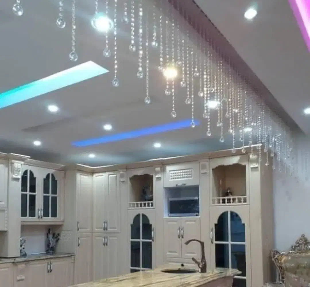 گوی های شیشه ای|لوستر و چراغ آویز|تبریز, |دیوار