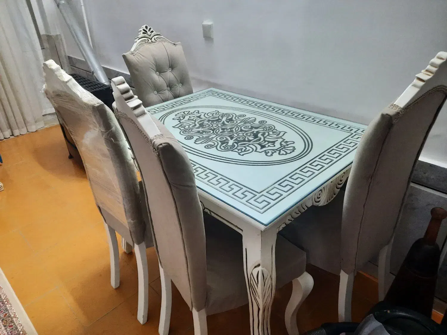 میز نهارخوری|میز و صندلی غذاخوری|دورود, |دیوار