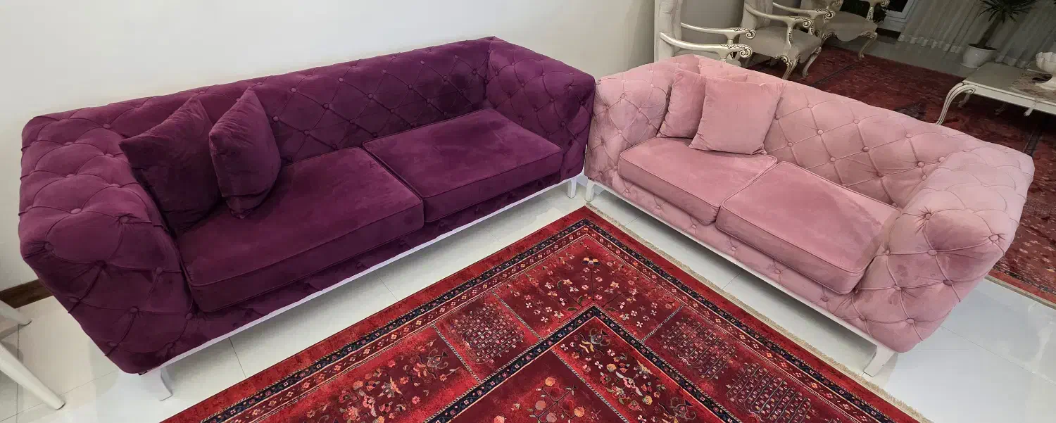 مبل نیم ست کاملا سالم|مبلمان خانگی و میز عسلی|کرج, گلشهر|دیوار