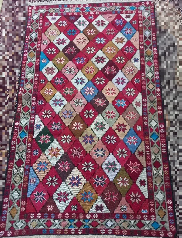 ورنی نخ|گلیم، جاجیم، گبه|تبریز, |دیوار