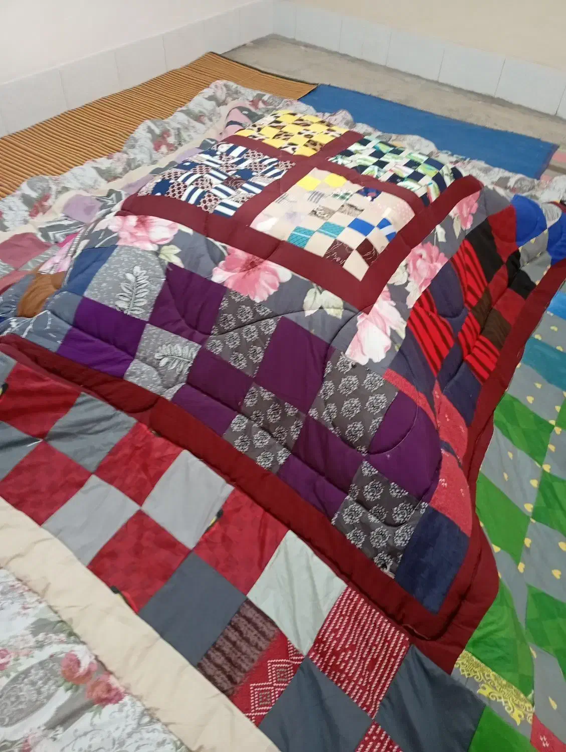 لحاف کرسی نقدی وچکی|رختخواب، بالش، پتو|شهرکرد, |دیوار