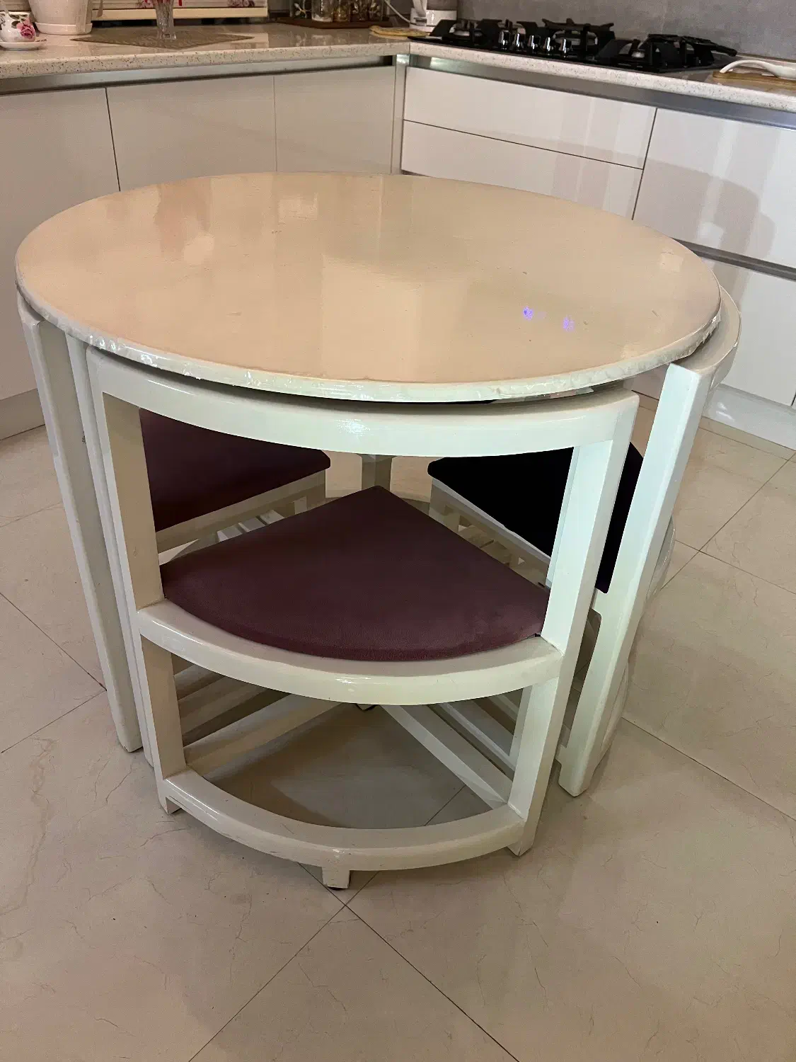 ناهارخوری ۴ نفره|میز و صندلی غذاخوری|تهران, سازمان برنامه جنوبی|دیوار