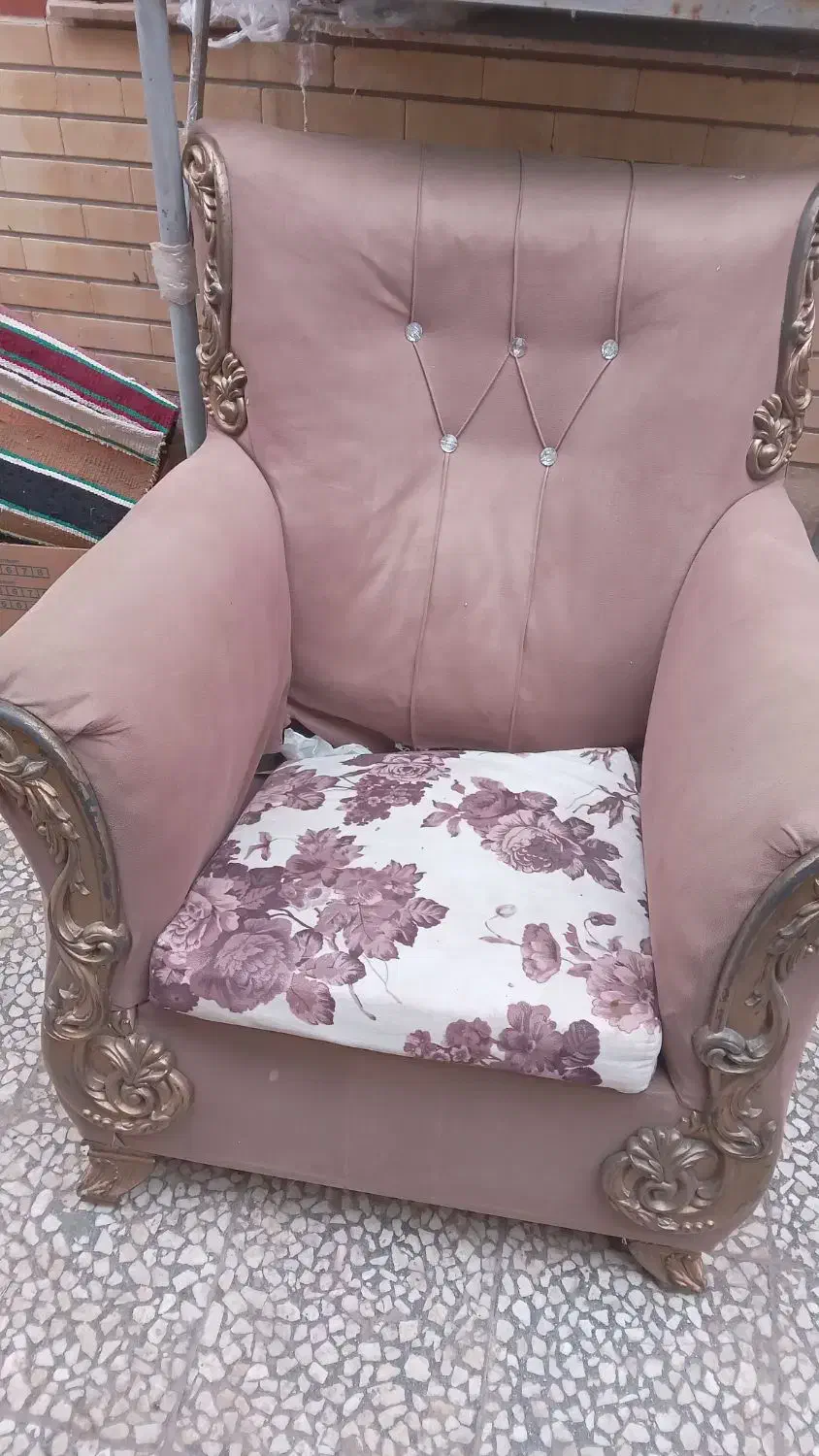 مبل|مبلمان خانگی و میز عسلی|کاشان, لتحر|دیوار