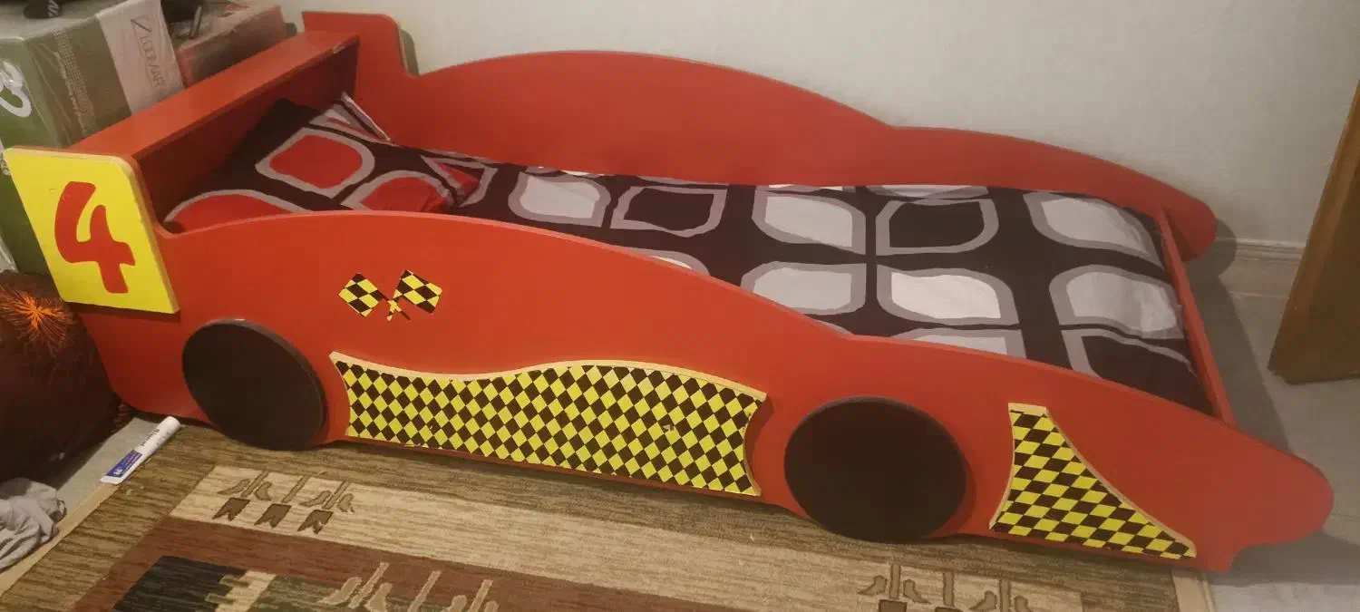 تخت و کتابخانه کودک|تخت و سرویس خواب|شیراز, تاچارا|دیوار