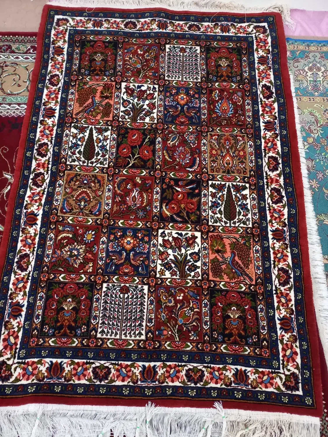 قالی|فرش|شهرکرد, |دیوار