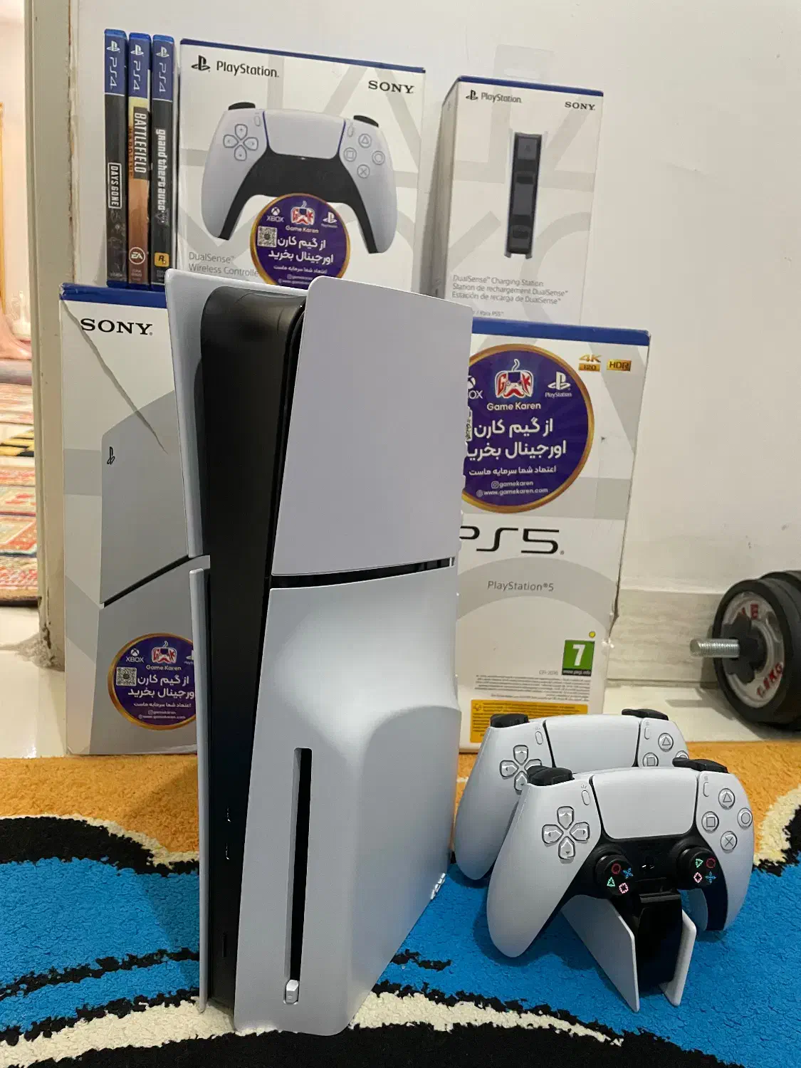 درایو خور بسیار تمیز فولپکیج Ps5 slim|کنسول، بازی ویدئویی و آنلاین|تهران, انبار نفت|دیوار