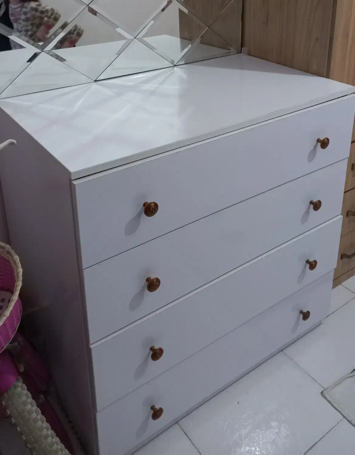 درآور ام دی اف در حد نو|جاکفشی، کمد، دراور|شاهدشهر, |دیوار