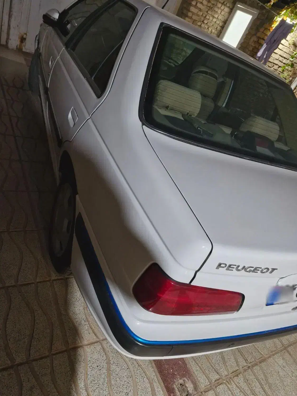 پژو پارس tuf 401 سفید|خودرو سواری و وانت|کاشمر, |دیوار