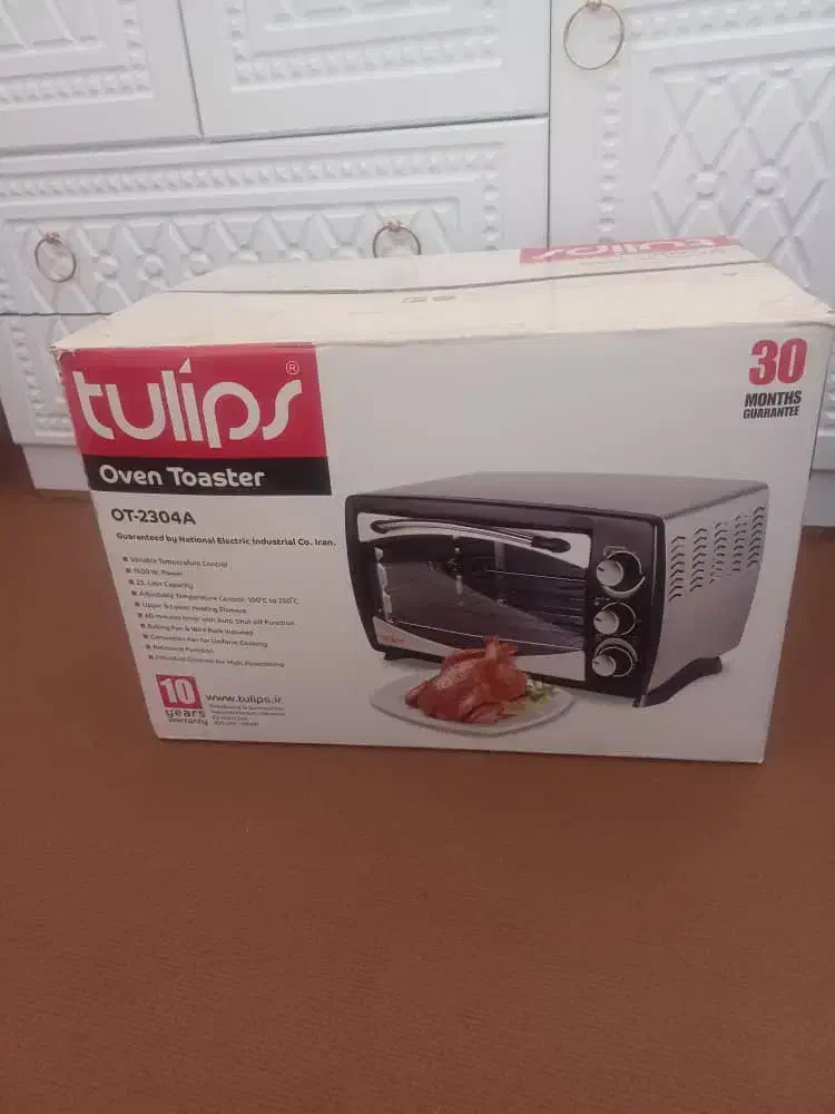 توستر تولیپس نو پلمپ|اجاق گاز و لوازم برقی پخت‌وپز|صدرا-فارس, فاز ۱|دیوار