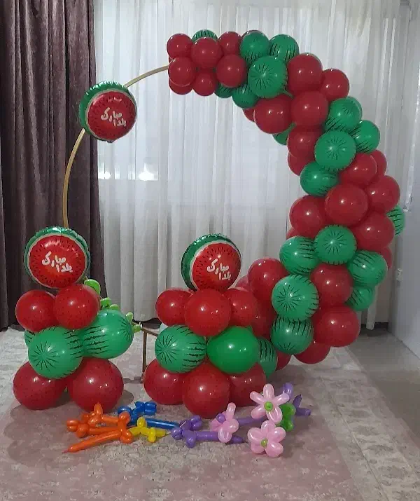 بادکنک ارایی تولد تشریفات یلدا ولنتاین مجالس|خدمات پذیرایی، مراسم|مشهد, الهیه|دیوار