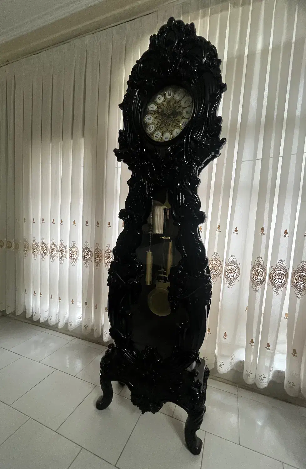 ساعت قدی منبت|ساعت دیواری و تزئینی|اراک, |دیوار