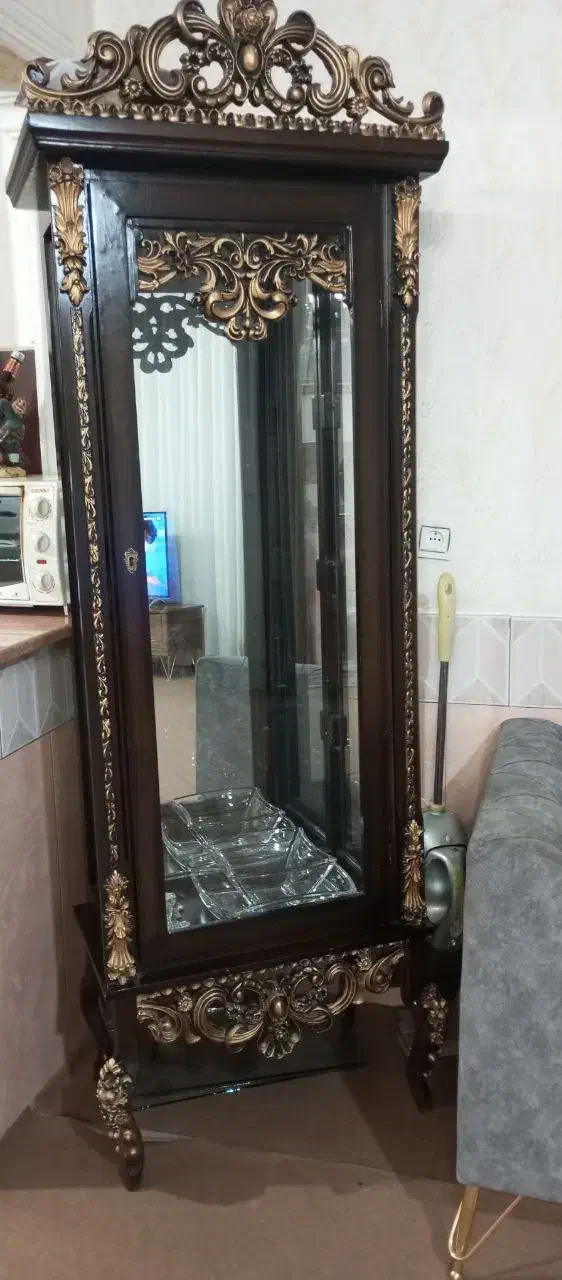 گنجه|بوفه، ویترین، کنسول|گلبهار, شهر جدید گلبهار|دیوار