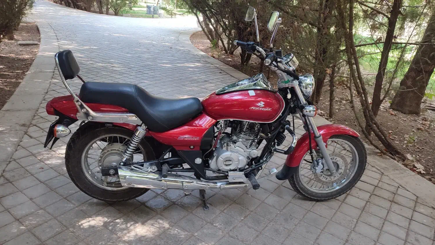 موتور اونجر۲۲۰ هندی اصلی|موتورسیکلت|اصفهان, همدانیان|دیوار