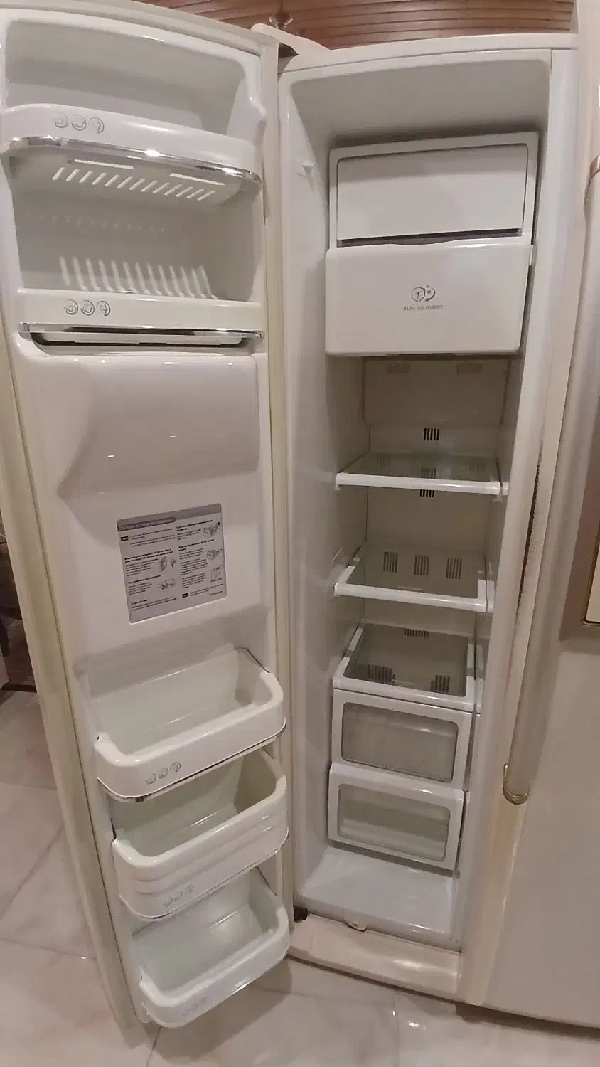 یخچال و فریزر ساید بای ساید|یخچال و فریزر|بهنمیر, |دیوار