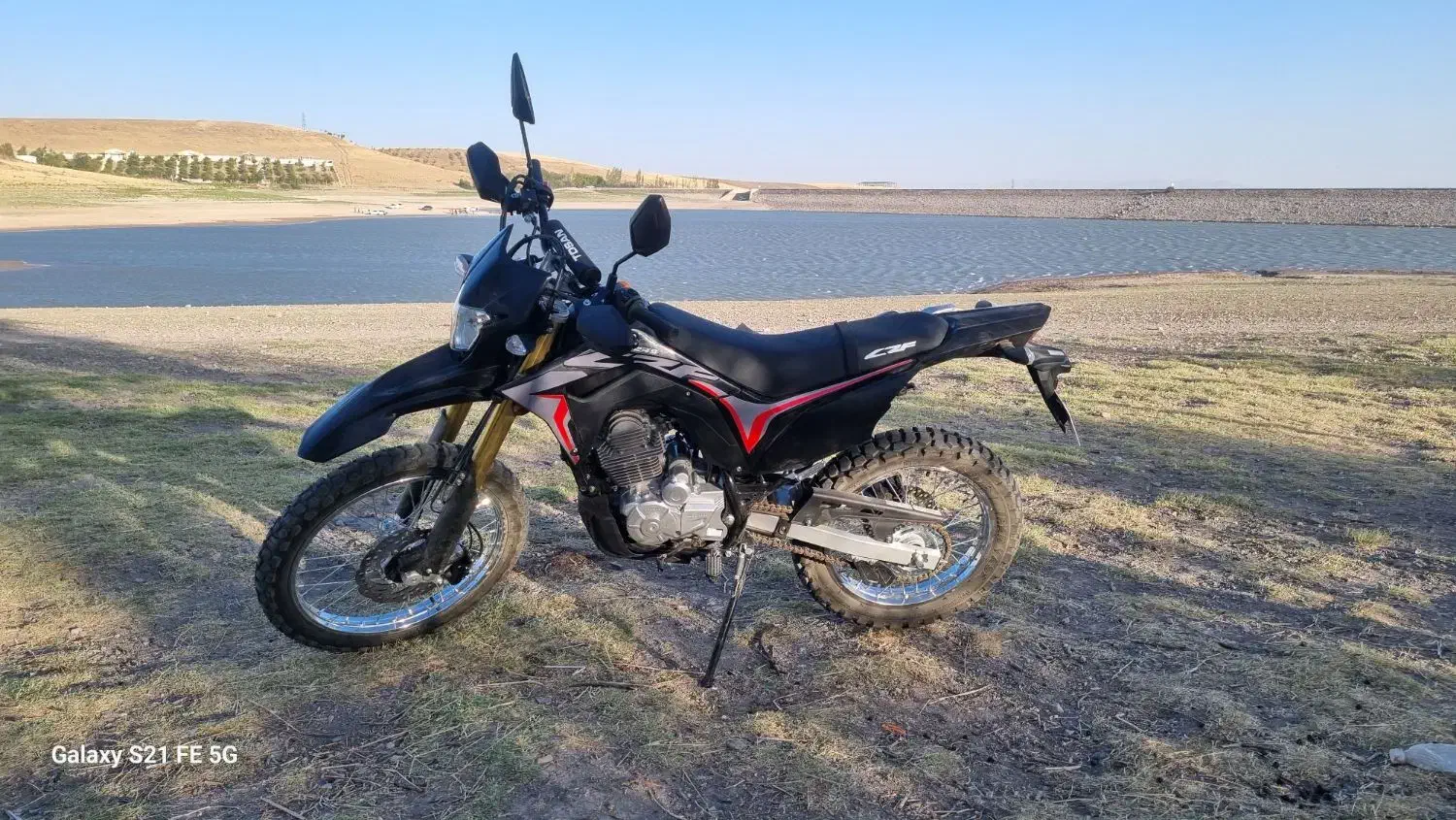 موتور تریل توسن ۲۵۰|موتورسیکلت|میانه, |دیوار