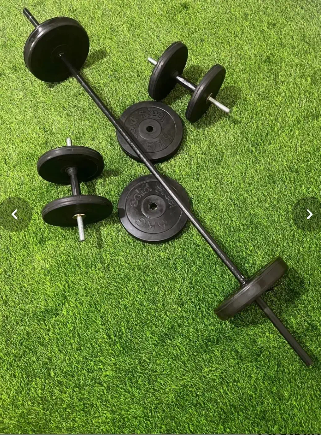 دمبل هالتر ورزشی (وزنه بدنسازی بتنی)|تجهیزات ورزشی|فردیس, خیام شرقی|دیوار