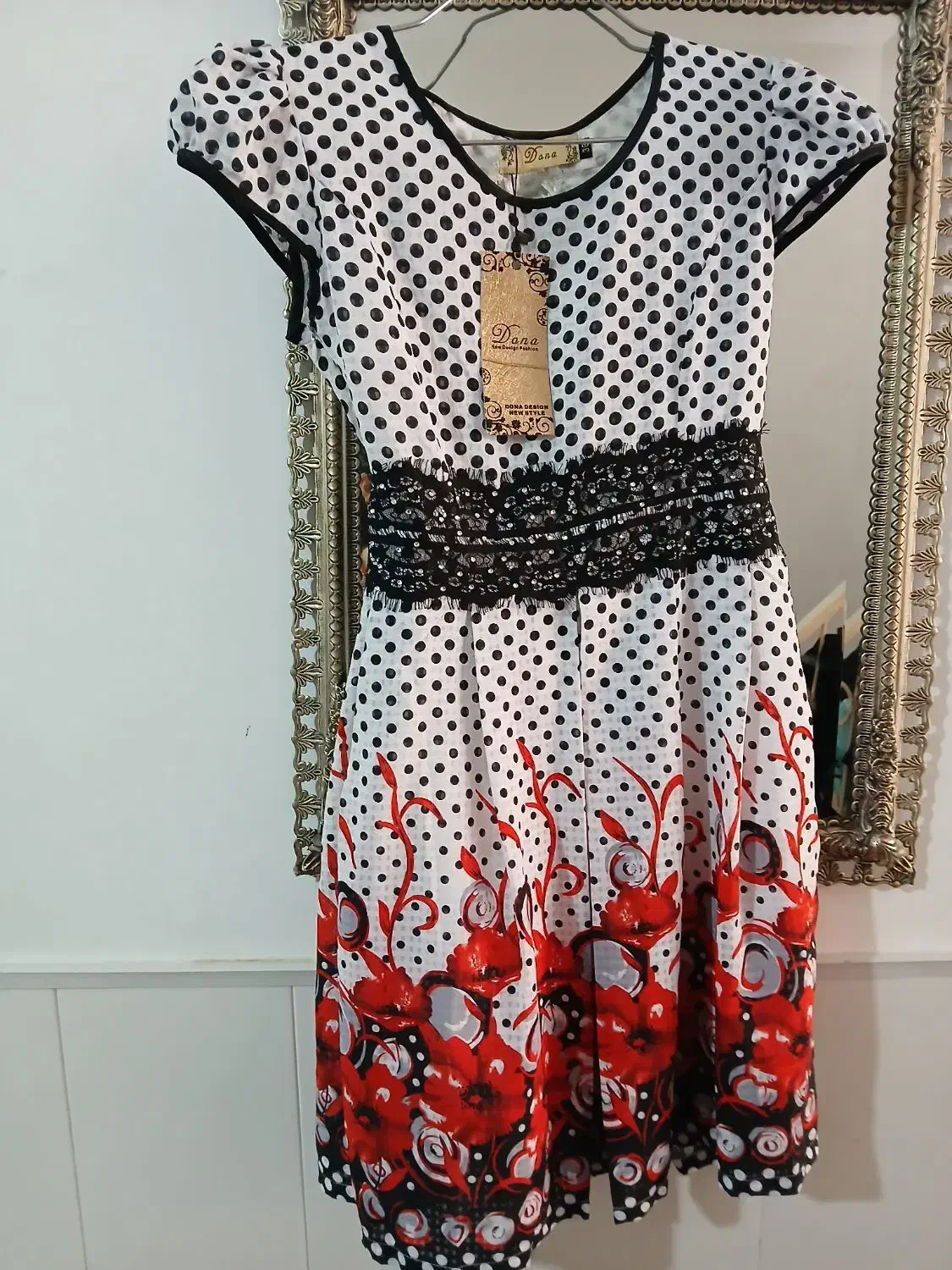 پیراهن مجلسی دخترانه|کفش و لباس بچه|باسمنج, |دیوار