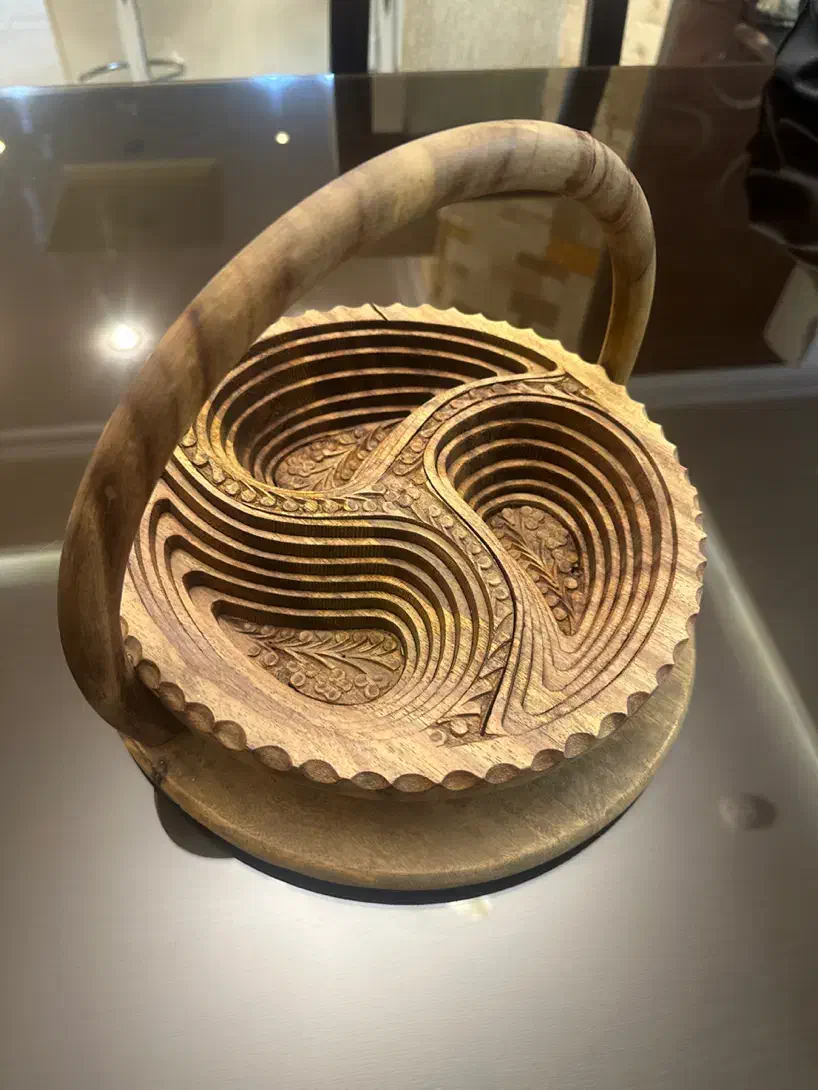 ظرف چوبی تاشو دست ساز|صنایع دستی و سایر لوازم تزئینی|تهران, اقدسیه|دیوار