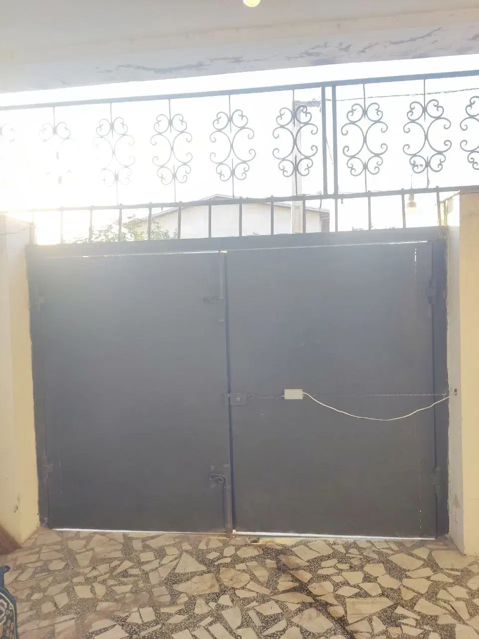 دروازه درب حیاط اهنی|مصالح و تجهیزات ساختمان|محمودآباد, |دیوار