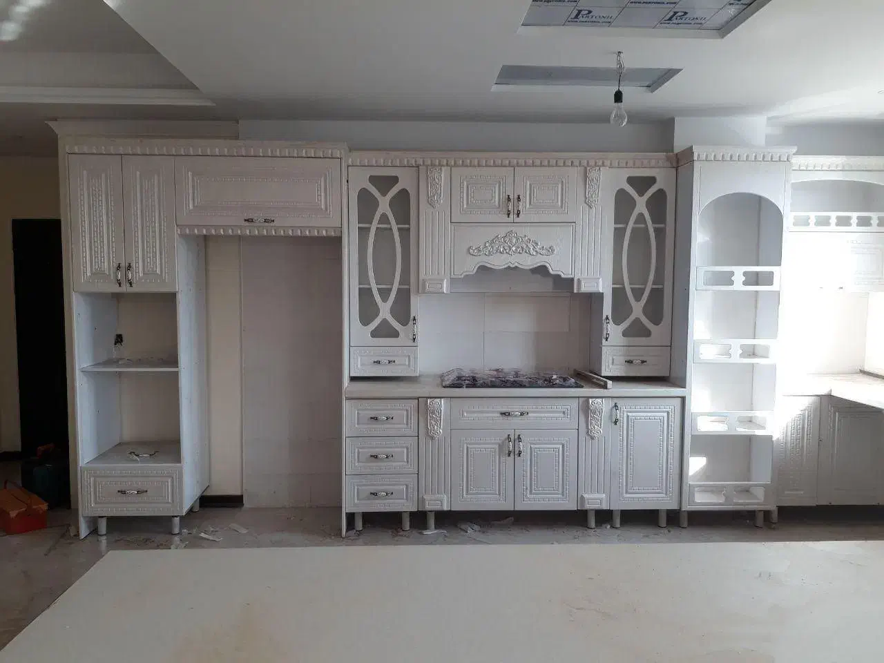 وکیــوم کابینت نصب آسان طـرح رومی|مصالح و تجهیزات ساختمان|چمستان, |دیوار