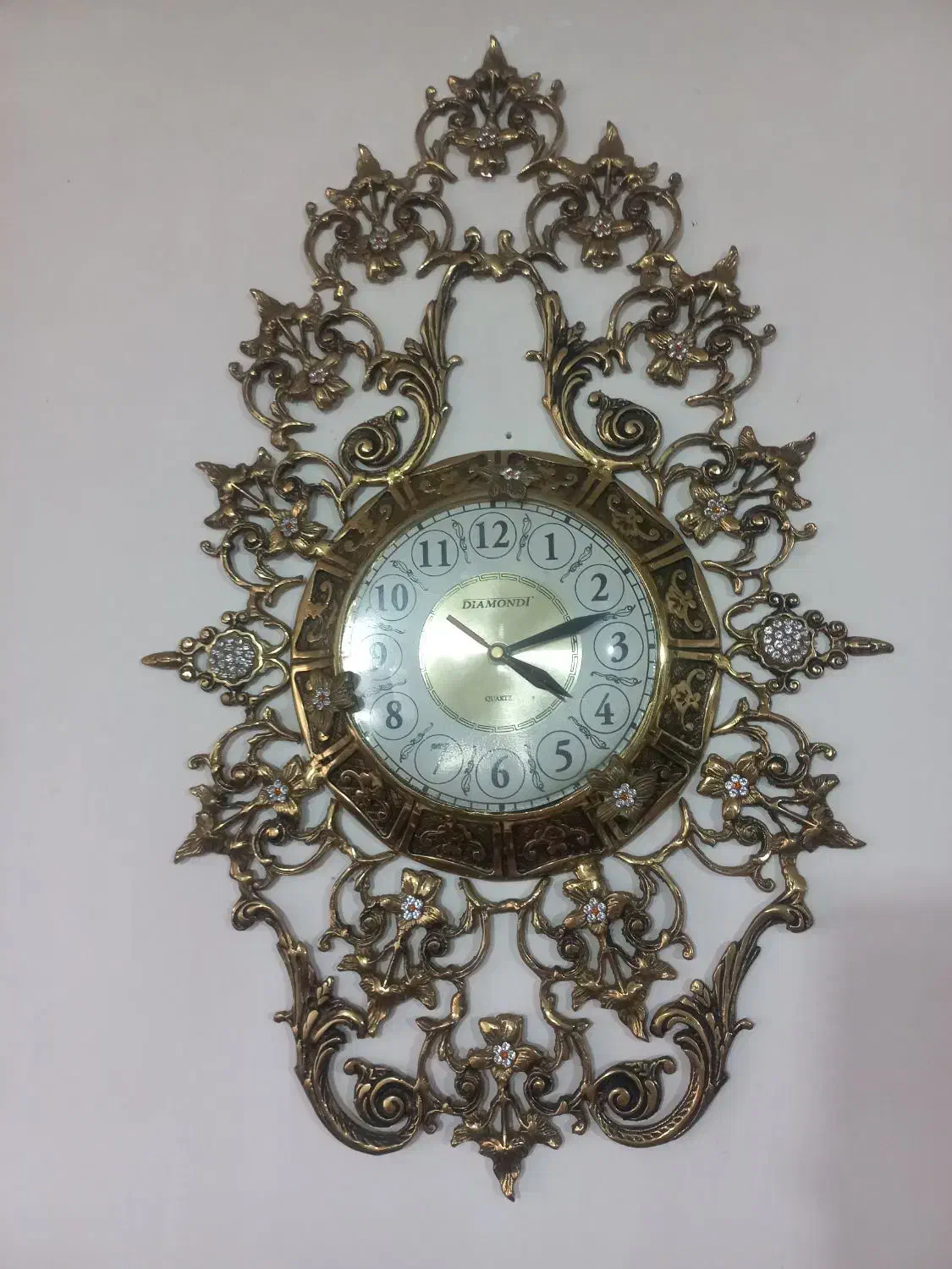 ساعت دیواری برنز|ساعت دیواری و تزئینی|میانه, |دیوار