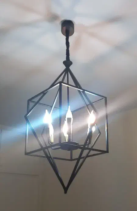 لوستر سالم و نمیز|لوستر و چراغ آویز|شهریار, شهریار|دیوار