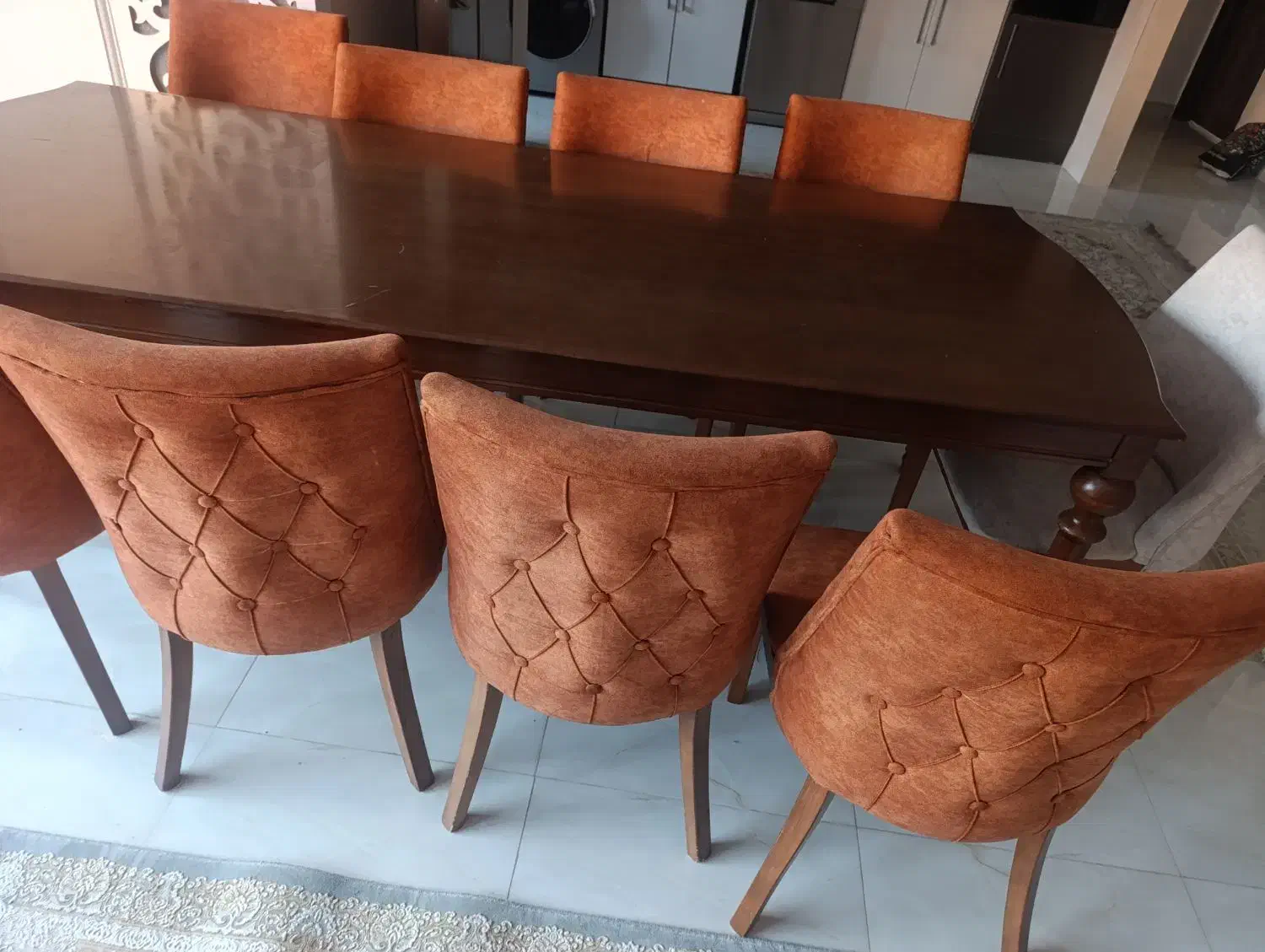 میز ناهار خوری|میز و صندلی غذاخوری|ساری, |دیوار