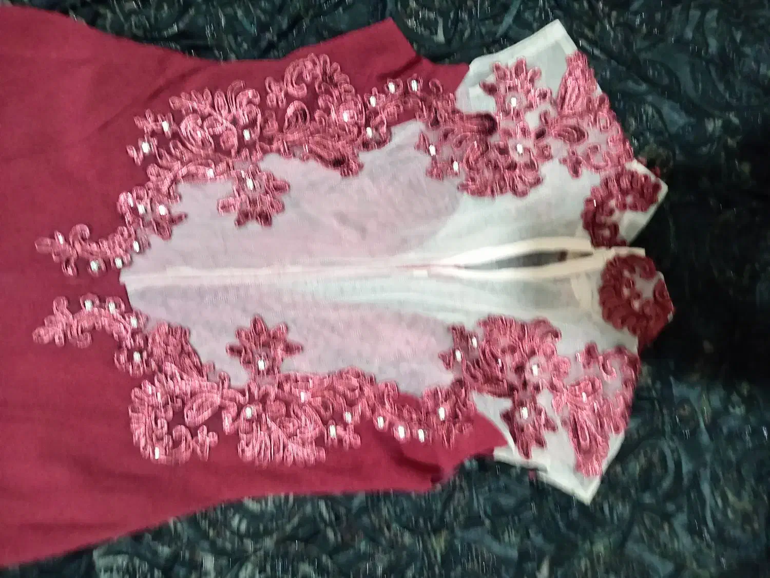 لباس مجلسی لباس شب مزونی دامن شومیز لباس عیدی|لباس|مشهد, رده|دیوار