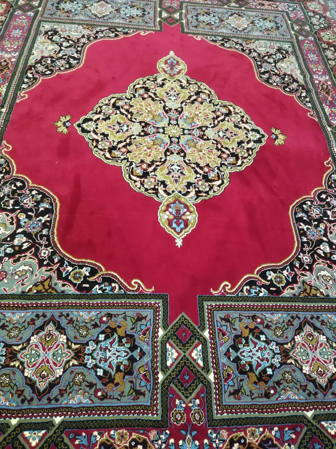 دوعدد قالی ۱۲متری سالم|فرش|دورود, |دیوار