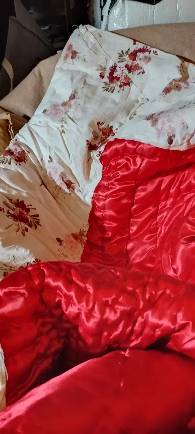 فروش چند تخته لحاف پشمی درحد نو|رختخواب، بالش، پتو|کلاردشت, |دیوار