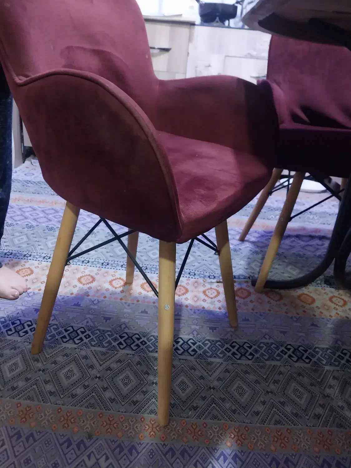 صندلی شیک|میز و صندلی غذاخوری|سلطانیه, |دیوار