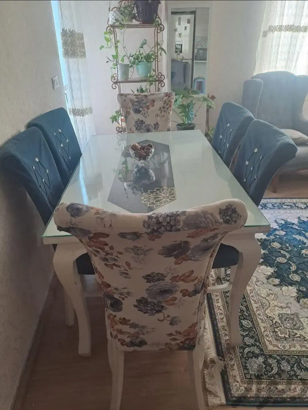 میزنهارخوری 6نفره سالم بدون خط وخش|میز و صندلی غذاخوری|قدس, شهرقدس|دیوار