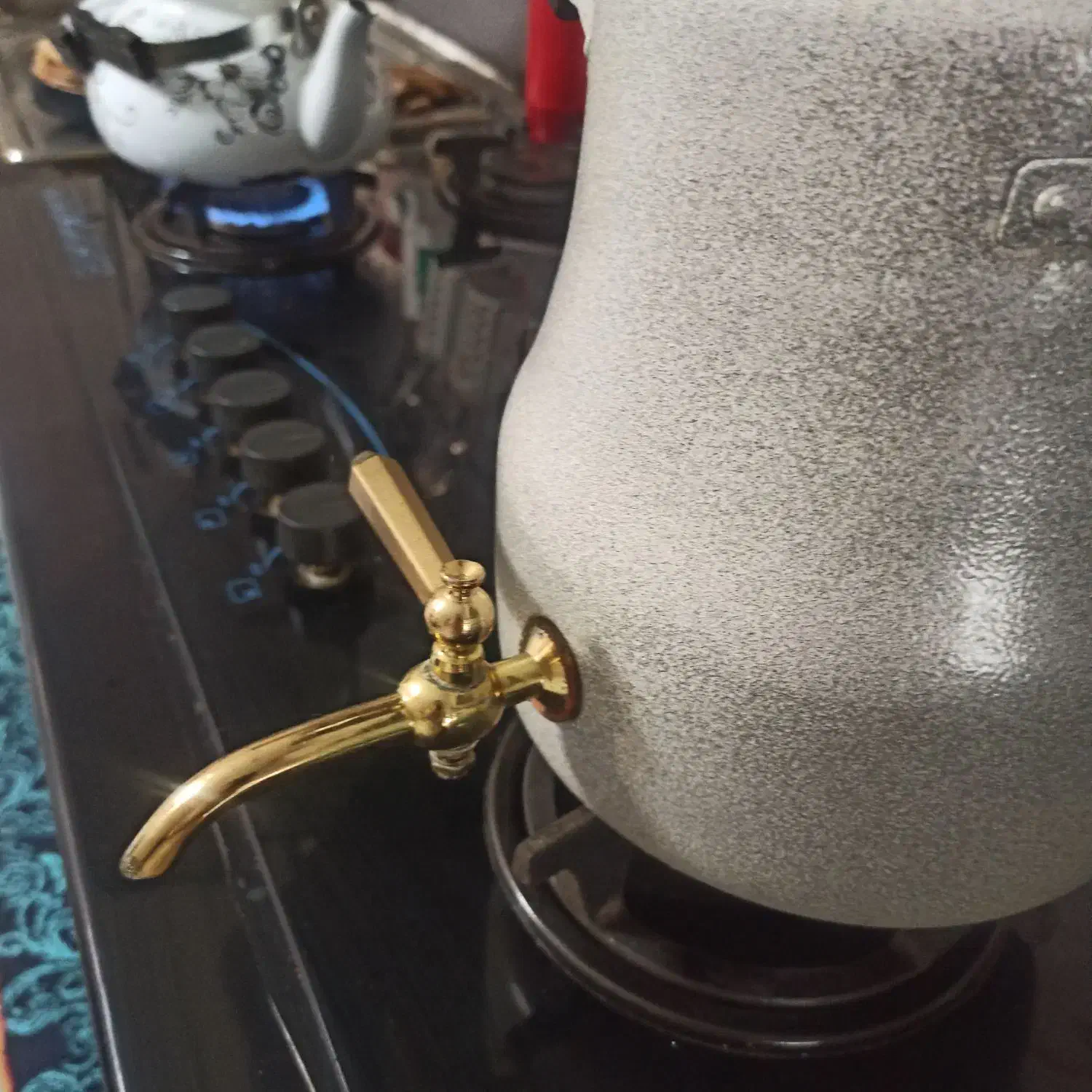 کتری روحی تمیز|قوری، کتری، قهوهساز دستی|اسلامآباد غرب, |دیوار