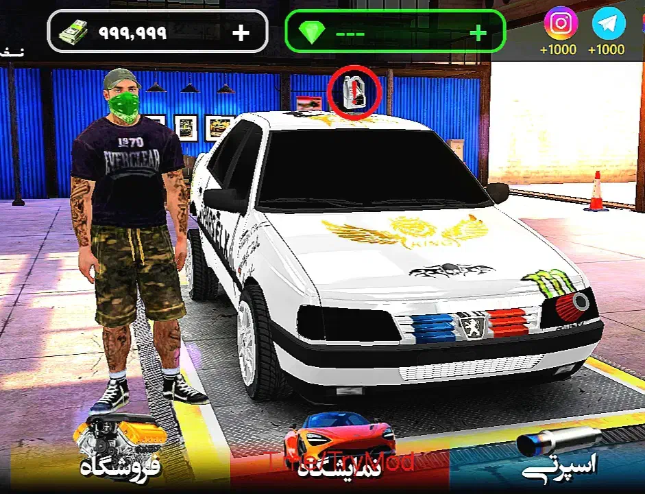 ماشین اسپرت2 مود شود تعداد نامحدود|کنسول، بازی ویدئویی و آنلاین|زاهدان, |دیوار