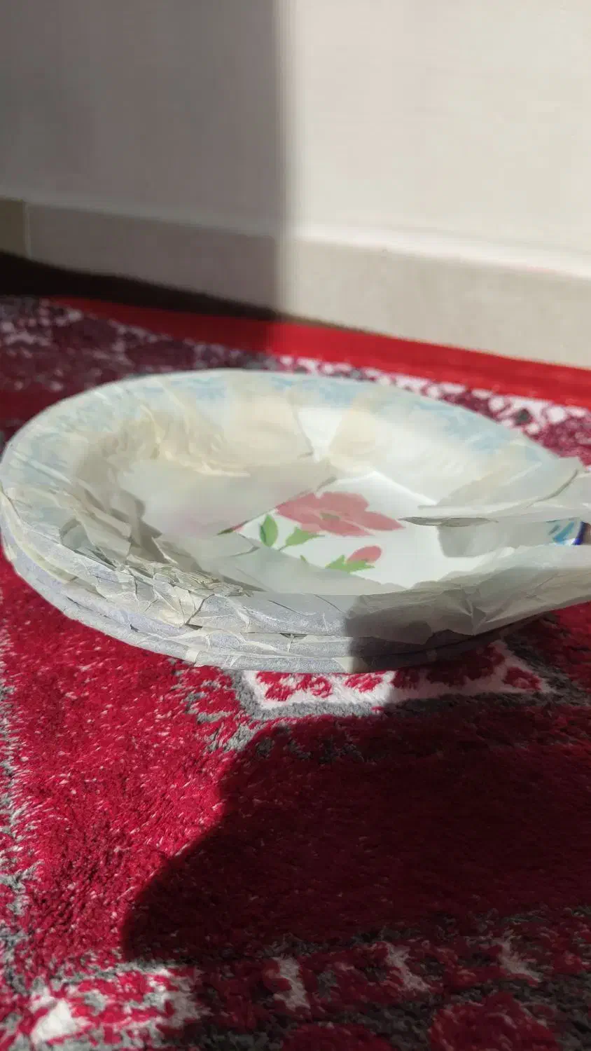 بشقاب لعابی گلدار|ظروف سرو و پذیرایی|تهران, اراضی عباس آباد|دیوار