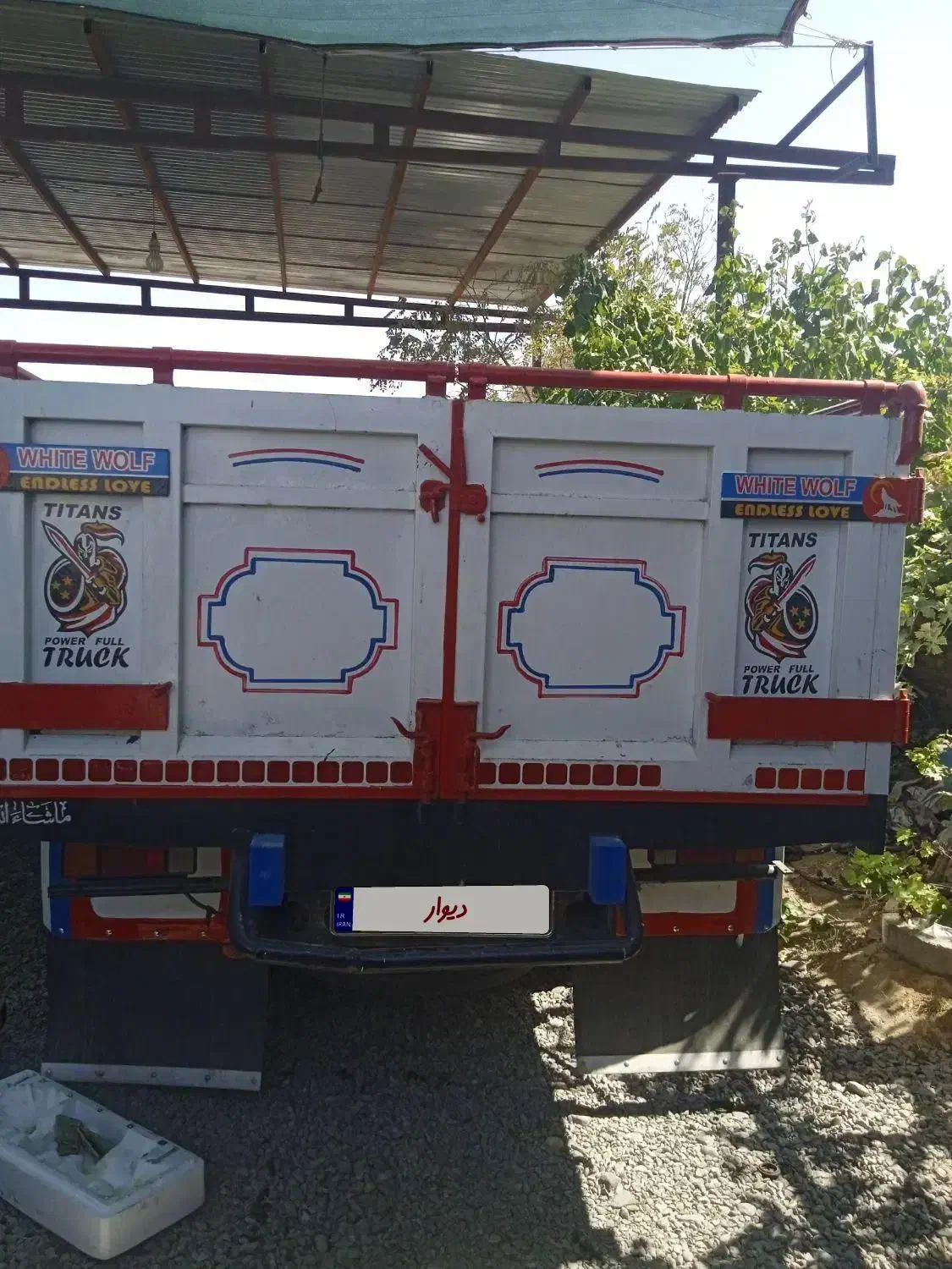 ایسوزو شش تن|خودرو سنگین|ابرکوه, |دیوار