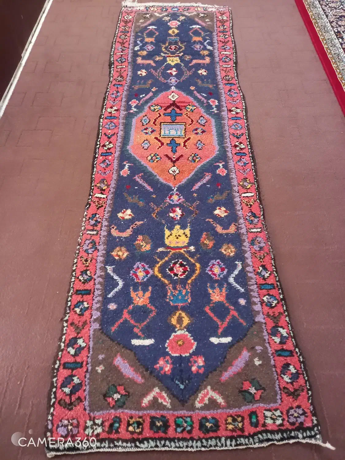 قالیچه آنتیک و قدیمی ۸۳ ساله|فرش|ابهر, |دیوار