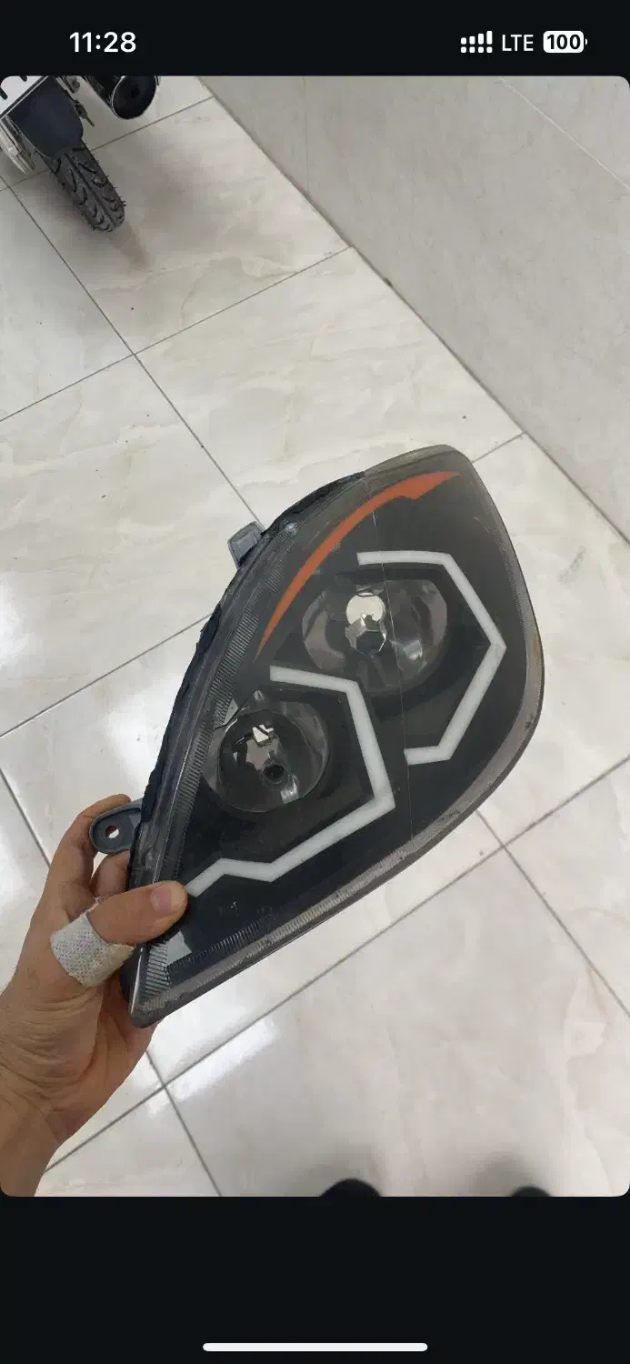 فرمون ۲۰۷ ، مانیتور پنل و ضبط۲۰۷ ، چراغ تیبا اسپرت|قطعات یدکی و لوازم جانبی|رشت, گلسار|دیوار