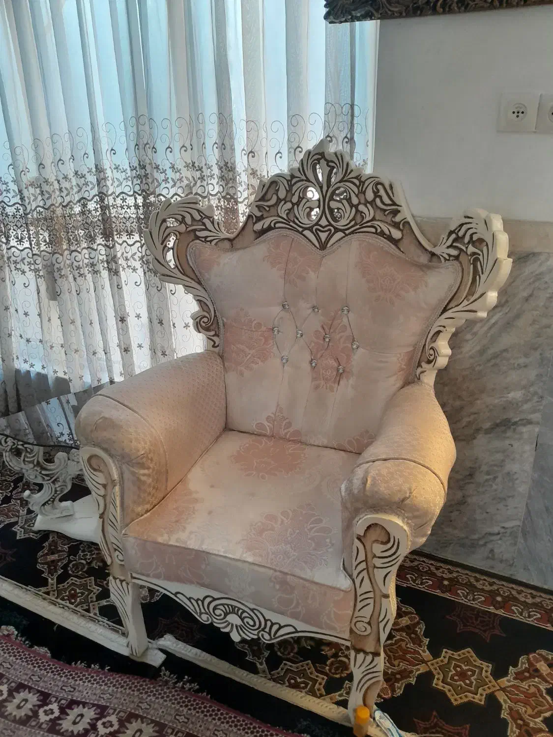 مبلمان ۷نفره|مبلمان خانگی و میز عسلی|کنگاور, |دیوار