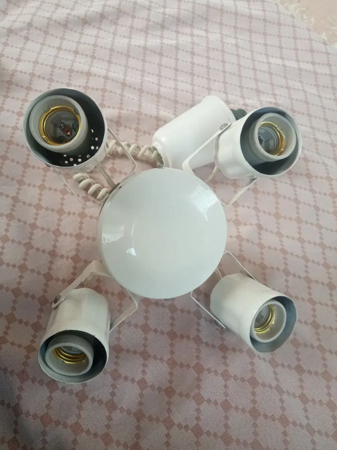 لوستر سقفی ساده|لوستر و چراغ آویز|لنگرود, |دیوار