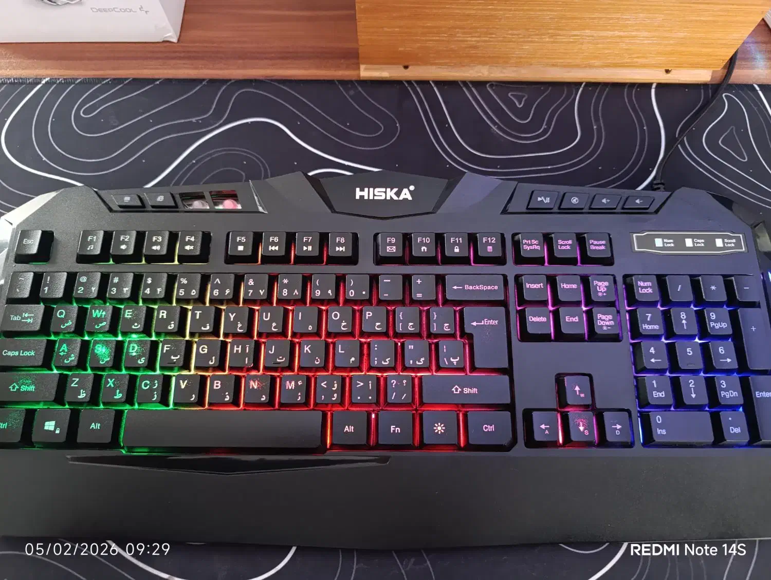 کیبورد گیمینگ هیسکا|قطعات و لوازم جانبی رایانه|فردیس, شهرک ناز|دیوار