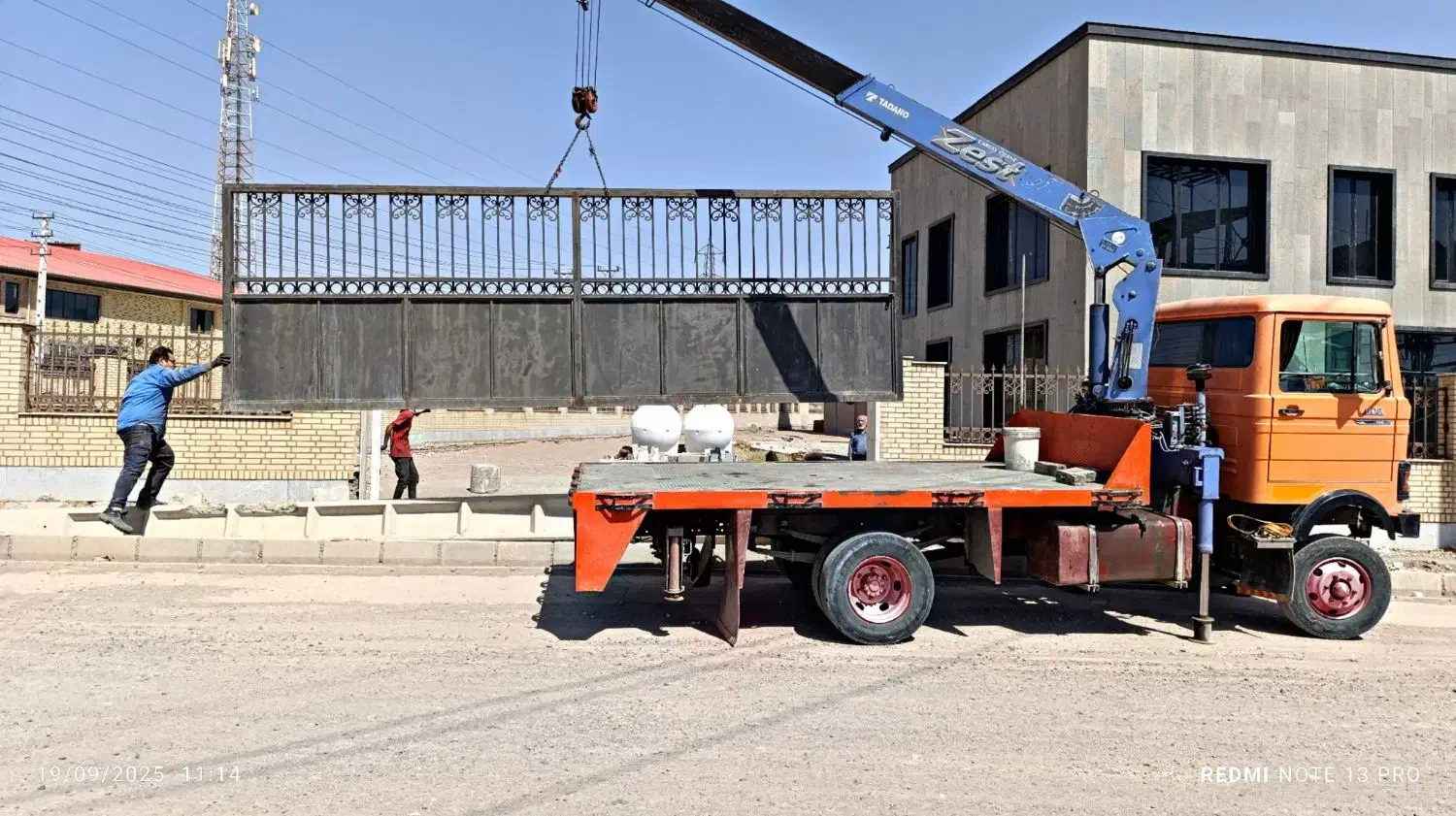 جرثقیل سه و هفت تن شبانه روزی|خدمات حمل و نقل|رباط‌کریم, شهرک صنعتی پرند|دیوار