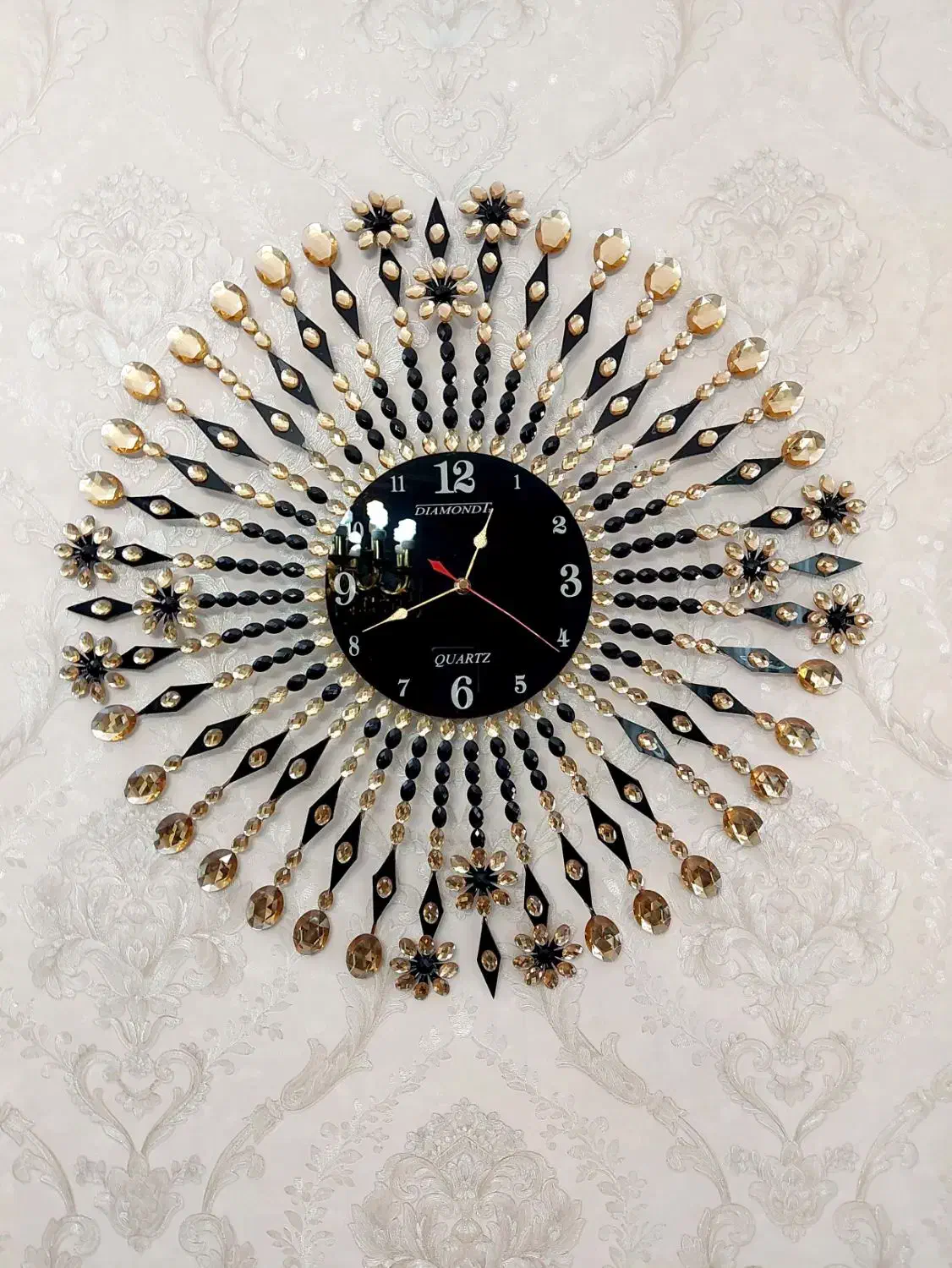 ساعت خورشیدی نگین دار (نو)|ساعت دیواری و تزئینی|تهران, باغ خزانه|دیوار