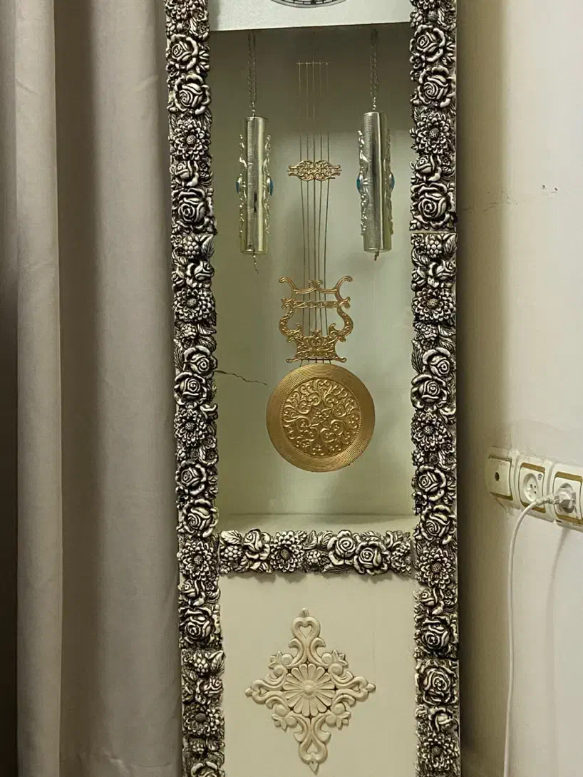 ساعت ایساده چوب|ساعت دیواری و تزئینی|بوئین زهرا, |دیوار