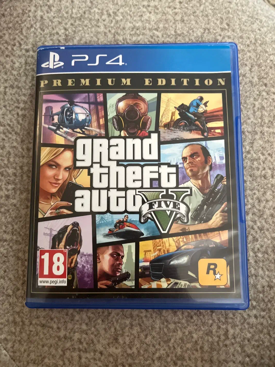 سی دی gta v مخصوص ps4 پرمیوم ادیشن|کنسول، بازی ویدئویی و آنلاین|پارس‌آباد, |دیوار