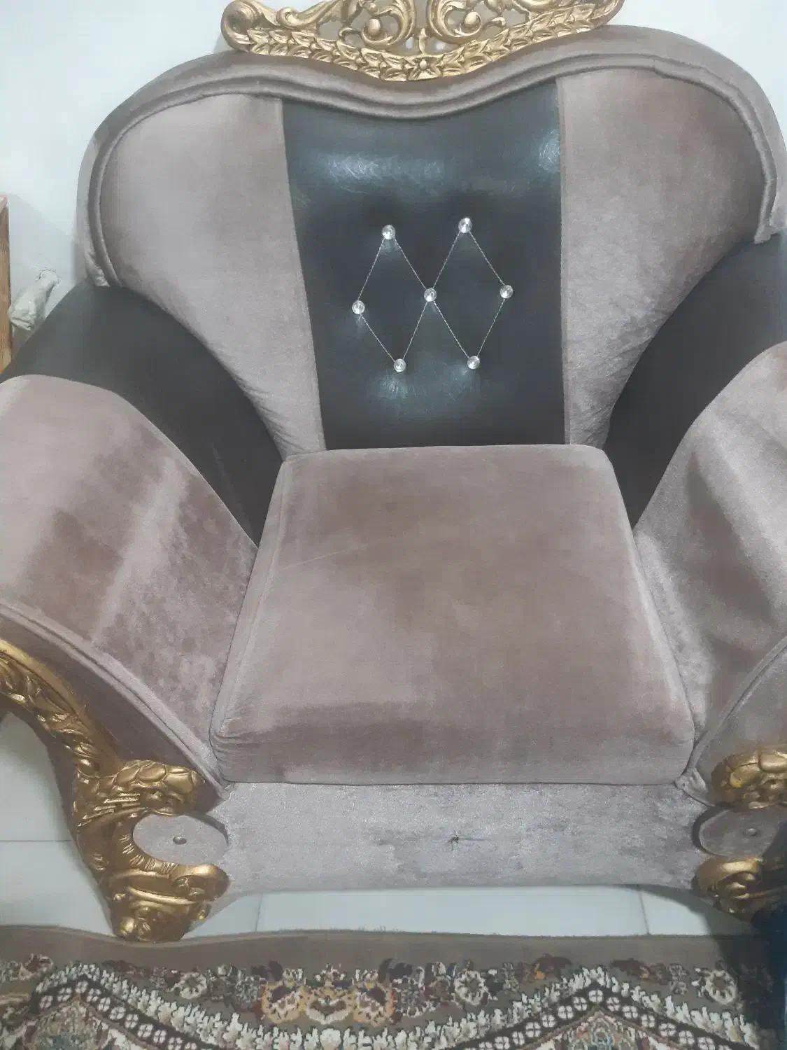 مبل ۷ نفره|مبلمان خانگی و میز عسلی|رباطکریم, مسکن مهر آبشناسان|دیوار